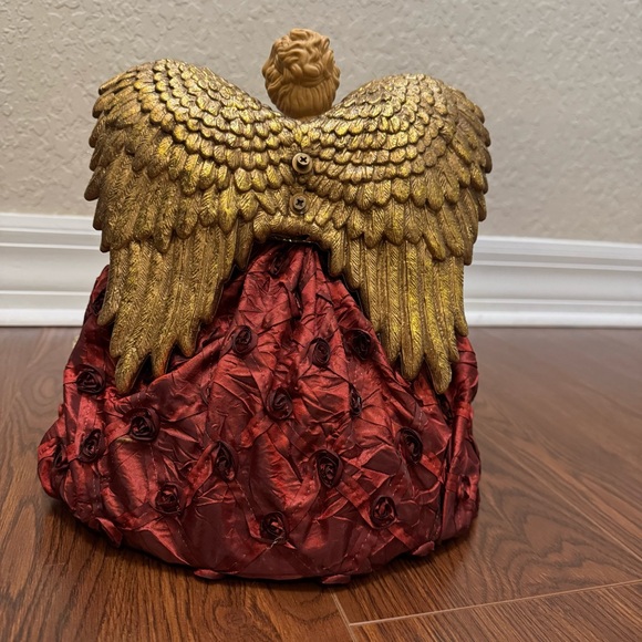 NWT! Macy’s Porcelain Angel Tree Topper 12” Holiday Lane Centerpiece Decoration - Picture 6 of 14